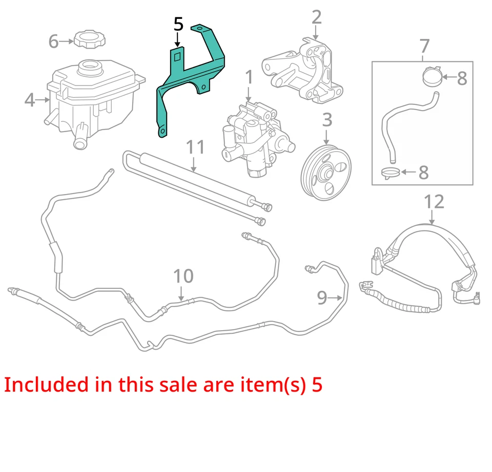 2012 Buick Lacrosse FLUID RESERVOIR TANK BN2TG - Image 3 of 4