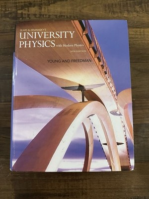 Pearson University Physics with Modern Physics 14th Edition Hardcover Young Fre 