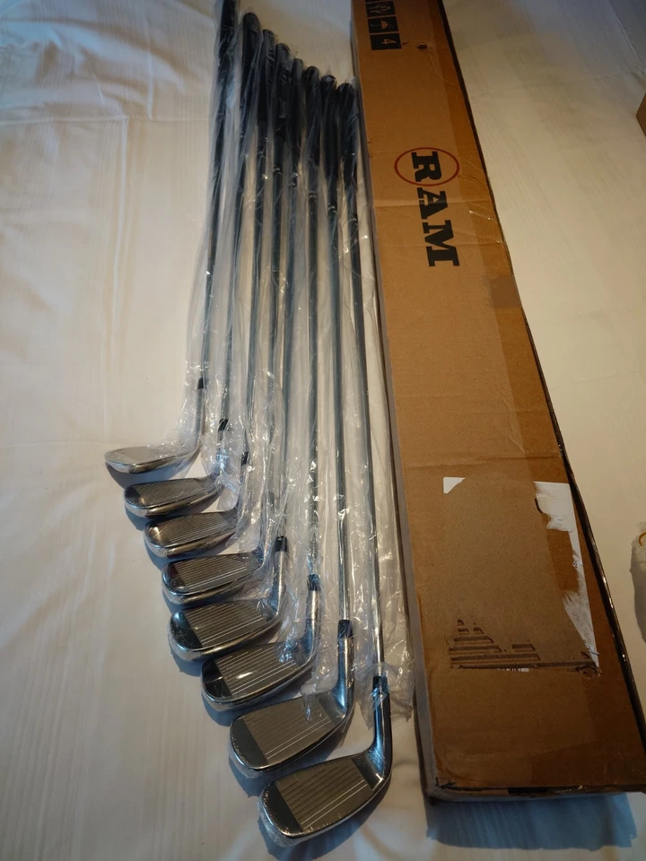 RAM Golf Laser Steel Hybrid Irons Set 4-sw (8 Clubs) Mens Right Hand Regular - Image 4 of 4