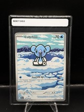 Pokémon TCG Cubchoo Illustration Rare Black Bolt 109/086 on eBay