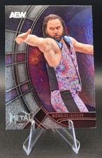 2025 SkyBox Metal Universe AEW #64 Nicholas Jackson