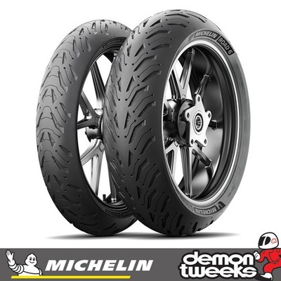Michelin Road 6 Motorradreifen Paket - 120/70 ZR17 58W und 150/70 ZR17 69W