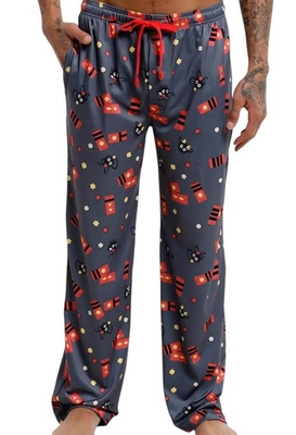 #ad Studio Ghibli Spirited Away Soot Sprites Bath Tokens Pajama Pants Size Small $22.50