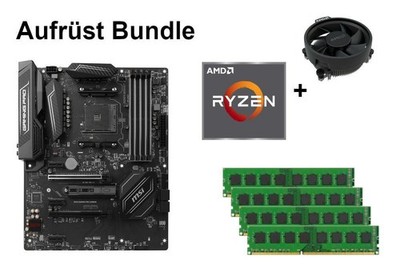 Bundle MSI B350 Gaming Pro Carbon + AMD Ryzen 7 / Ryzen 9 + 8GB - 64GB RAM