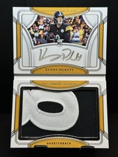 2022 National Treasures Rookie Jumbo Prime Signatures RPA Kenny Pickett /99 WOW