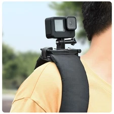 Sports Camera Mount Backpack Band Strap For DJI Pocket 2/Insta360 ONE/GoPro
