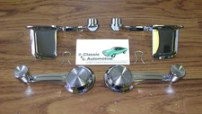 1965 1966 Impala Cutlass Skylark Window Crank Door Handle 4pc Set IN STOCK 65 66