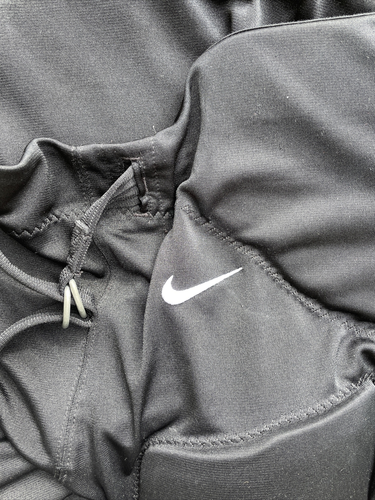 Nike Girdle Pads Boys Size XL Black 7 Seven Pads Belted Football Pants