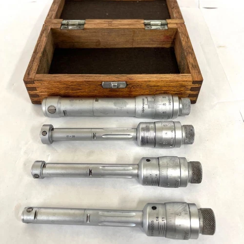 Mitutoyo Hole Test Set 11-25mm Bore Gauge Set Japan Used Measurement Tool