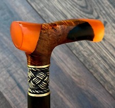 Walking Stick Cane Exclusive accessory hand made one of a kind - H20