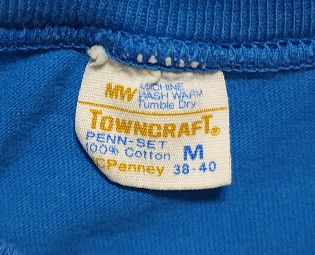 Vintage 1970s 55' Chevy TownCraft JCPenney Pocket Distressed Vintage 1970s 55' Chevy TownCraft JCPenney Pocket Distressed