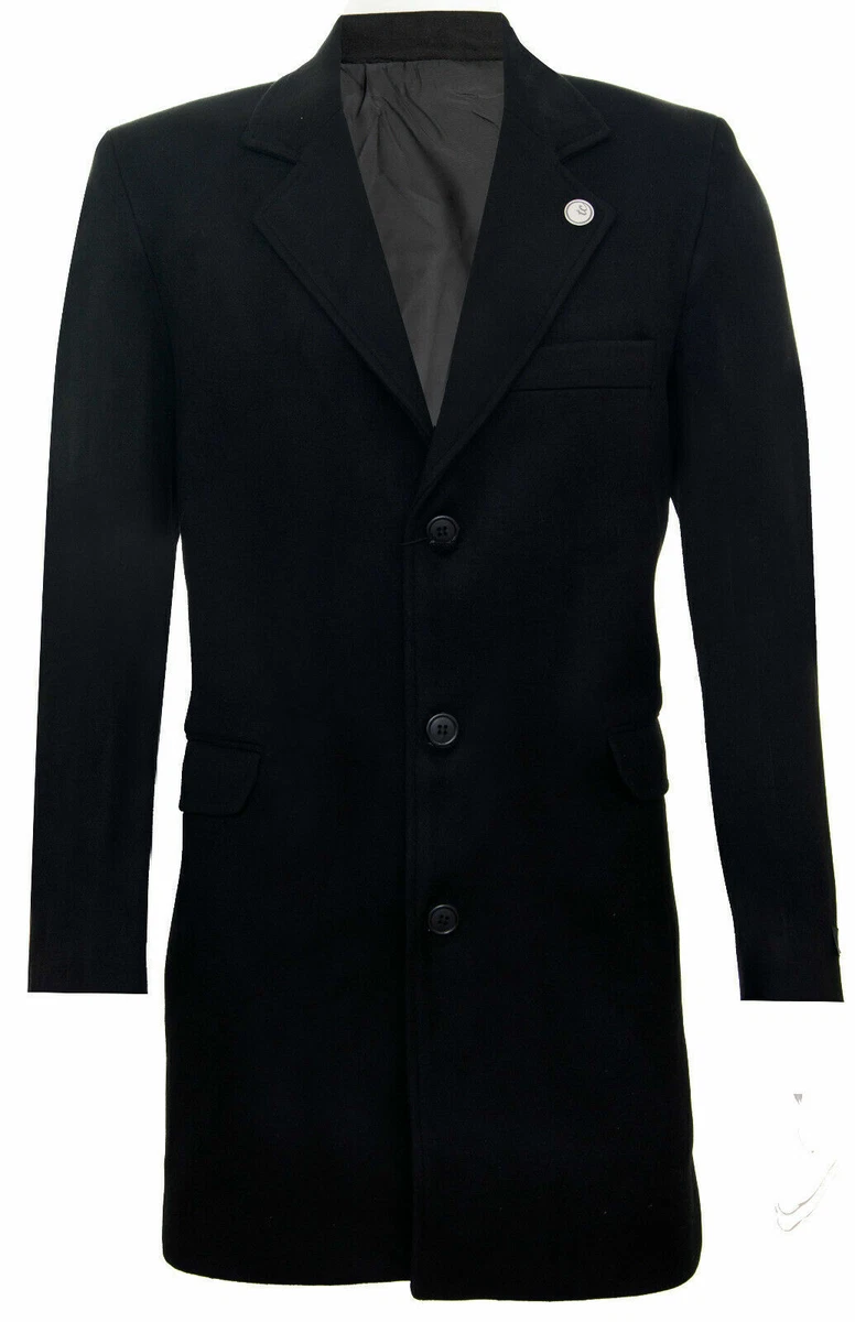 Crombie clearance coat black