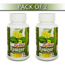 2 X Cápsulas Vegetales Puras Pharma Science Redimensionador para Pérdida de Peso (60 Cápsulas)