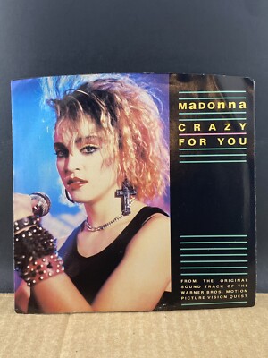 MADONNA, CRAZY FOR YOU/NO MORE WORDS, 45 RPM 7' MULTIPLE LP'S SHIP FREE!