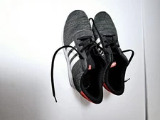 Adidas Neo Lite Racer' Gray Black Red White, Size 6