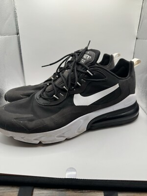 Nike Air Max 270 React Men Sz 14 C13866-004 Black White
