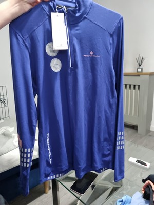 Ron Hill Womens Tech Afterhours Half Zip Tee