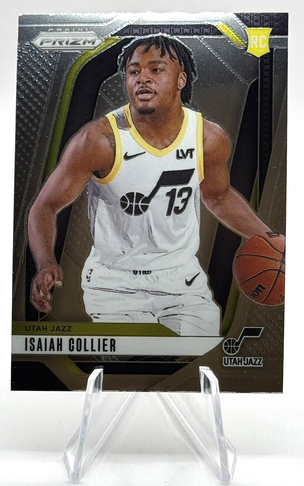 2024-25 Panin Prizm Isaiah Collier Rookie RC #227 Utah Jazz