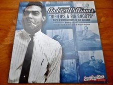 Andre Williams ♫ Rib Tips & Pig Snoots ♫ 2000 Soul-Tay-Shus Vinyl LP Near Mint
