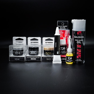 Daiwa / SLP Works Grease & Oil Rollenöl & Rollenfett 104, 300, Drag Grease