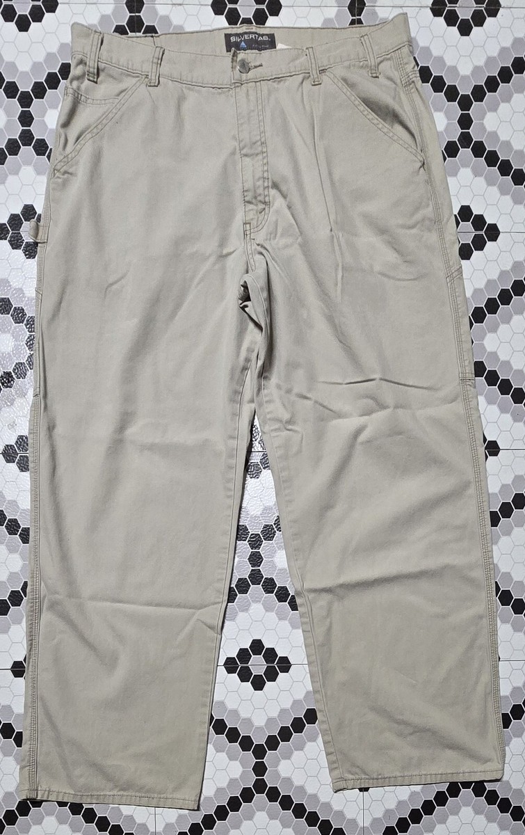 VTG Levis Silvertab Mens Pants 36x32 (37x30) Baggy Carpenter VTG Levis Silvertab Mens Pants 36x32 (37x30) Baggy Carpenter