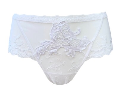 Lise Charmel Hipster Slip Acanthe Arty weiß 36 XS NEU mit Etikett
