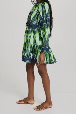 figue bella short dress FIGUE Bella Womens Barbiecore Short Dress