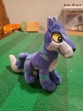 Neopets Series 5 Electric Lupe Plush 7" Wolf Jakks Pacific Plush 2008