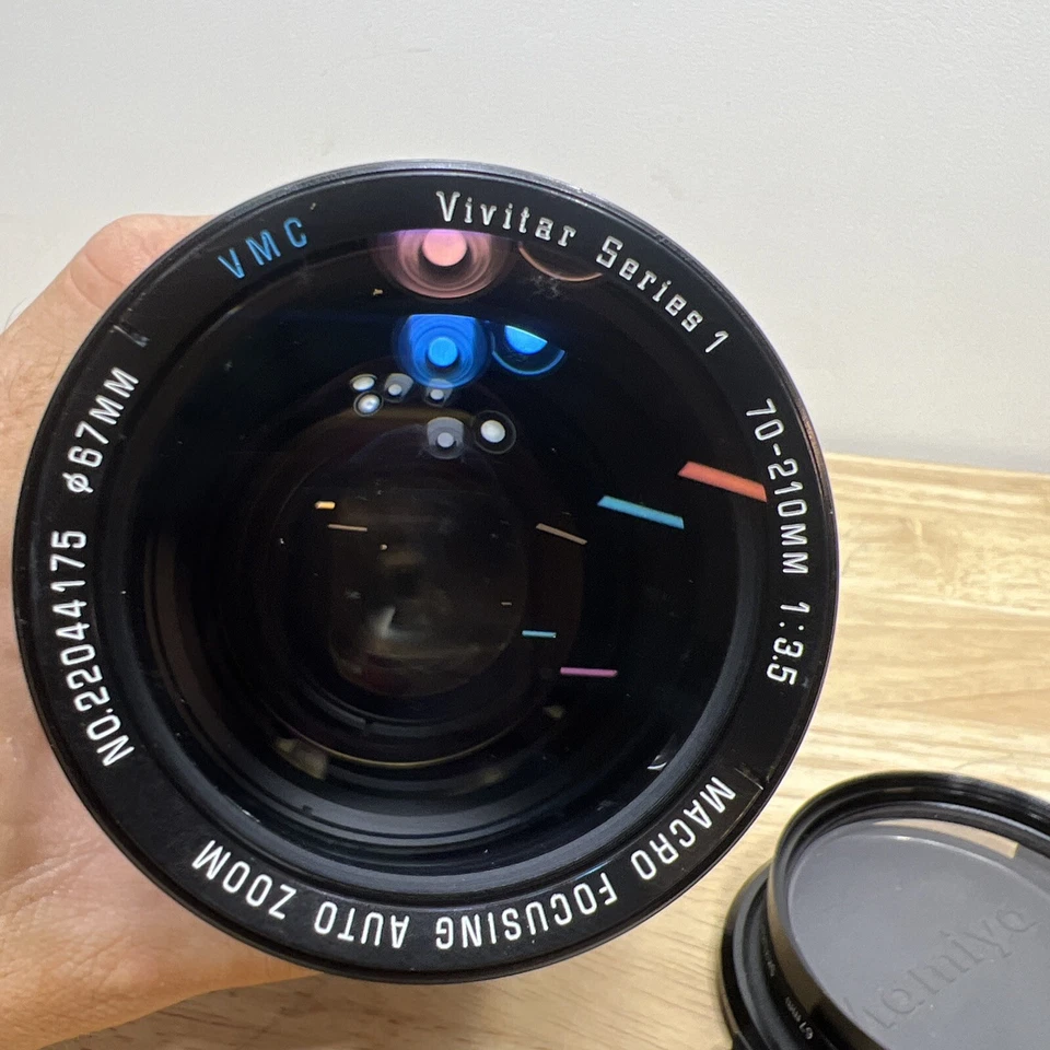 Vivitar Series 1 VMC 70-210mm f/3.5 Pentax PK Zoom Lens 22044175 Read! - Image 4 of 4