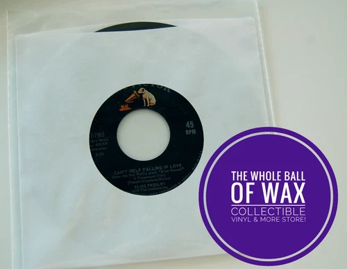 Elvis - Can't Help Falling In Love / Rock-A-Hula Baby 45 EXCELLENT 1961