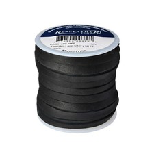 Deerskin Lace Spool 3/16" x 50 ft Black - Craft Jewelry Garment Leather Lace