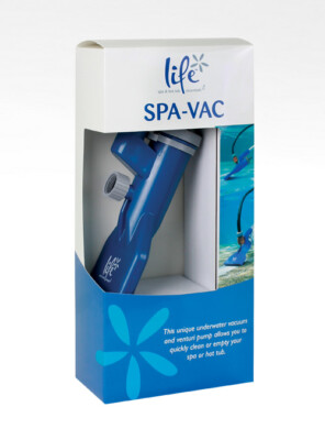 Life Spa-Vac Vakuumsauger Set 2in1 | Pool Spa Sauger Vacuum Reinigung + Abpumpen