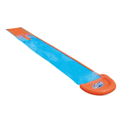 Water Slide H2O Go Bestway Speed Ramp Drench Pool Sprinkler Slip Single Long 18' - Picture 4 of 11