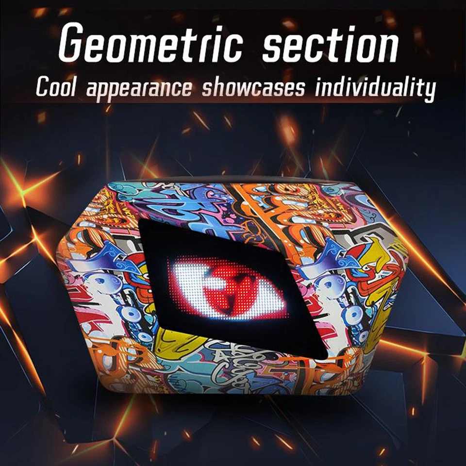 Mochila LED Hágalo Usted Mismo Control Bluetooth Impermeable Bolsa de Viaje Motocicleta Montar Foto 3 de 4