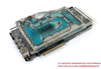 Liquid Extasy Wasserkühler Narrow Line Asus TUF RTX4090 o24G OG