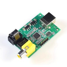 1pc LJMSA9123 USB to SPDIF optical I2S output 24BIT 192K