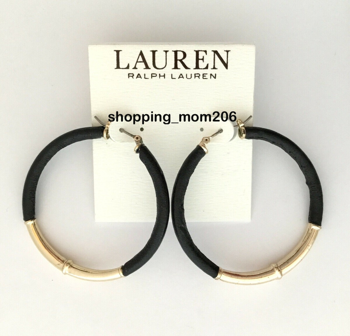 〓RALPH LAUREN〓 BLACKレザー×GOLDパーツ リング ベルト Lauren Ralph Lauren Logo-Keeper Leather Belt - Macy's