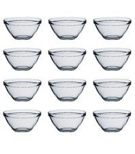 12pz Coppetta Bormioli Pompei ciotola in vetro 35cl Ø 12cm x h 6cm