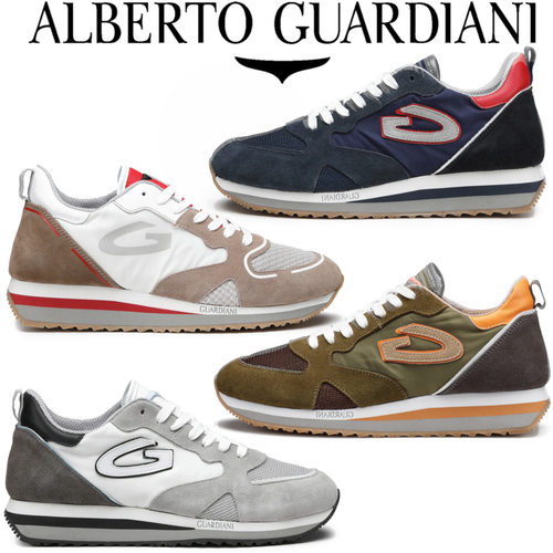 Alberto Guardiani Scarpe Uomo Blu 003503 - abfashion