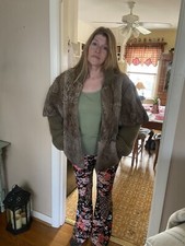 Vintage fur jacket 60s 70s