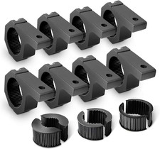 Horizontal Bar Clamp Mounting Bracket Kit for Off-Road LED Light Bar on Roof Rac