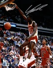 Dominique Wilkins Signed Atlanta Hawks 8x10 Photo Beckett Witness BAS COA #1