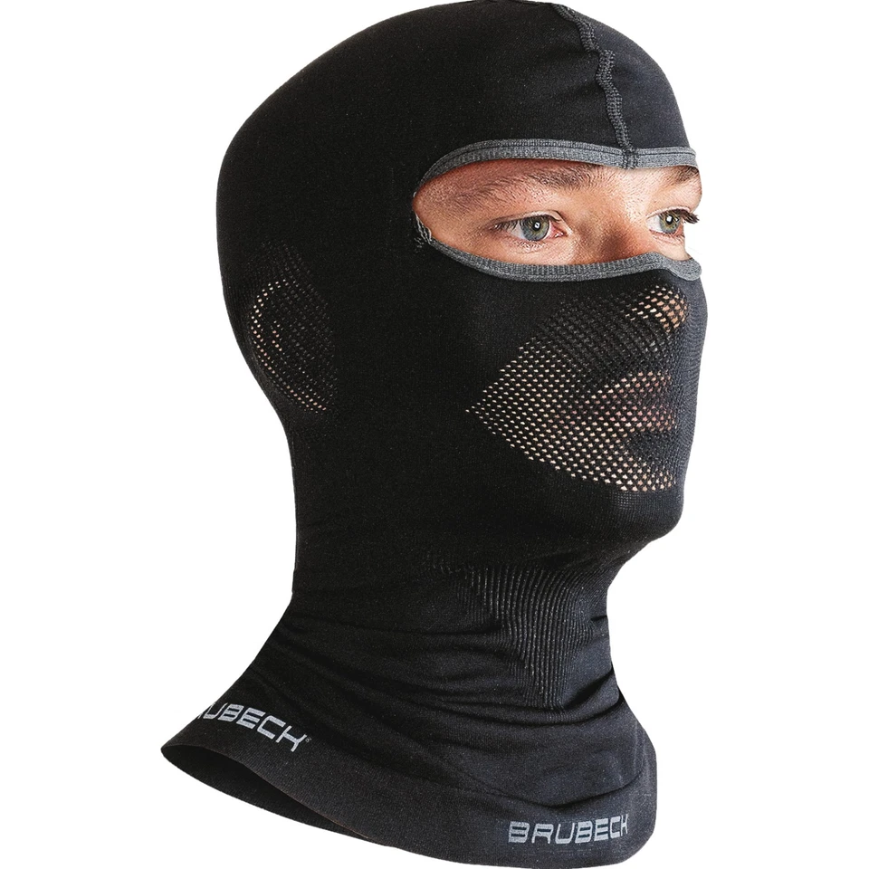 Sturmhaube Sturmmaske Skimaske Balaclava Motorradmaske Brubeck Schwarz Gr. S-XL - Bild 1 von 2
