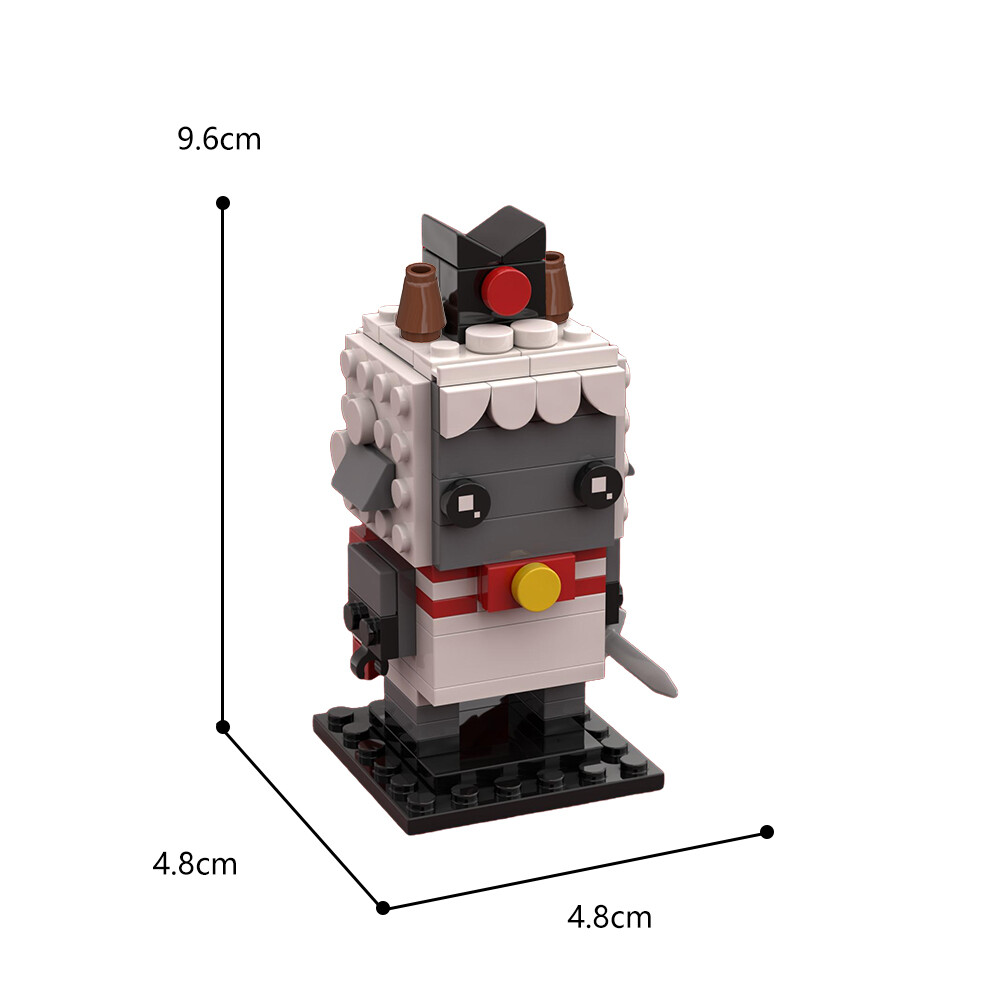 Playable Character in a Video Game 118 Pieces Good Quality Bricks