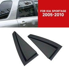 1pair Fits For 2005-2010 Kia Sportage Rear Left Right Door Outside Delta Molding