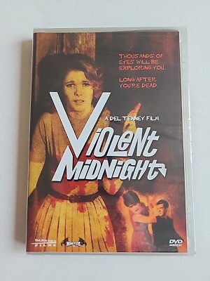 Violent Midnight (aka Psychomania) (DVD, 1963) Dark Sky Films