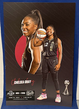 Las Vegas Aces vs Indiana Fever WNBA 6/26/23 Aces' CHELSEA GRAY #12 Poster