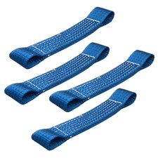 Pack of 4 Car Recovery Alloy Wheel Car Soft Link Straps Webbing Strap