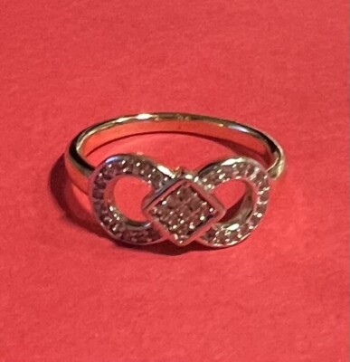 Simple fashion trend gold plated ring for women