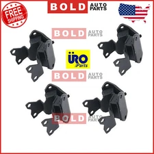 For Jaguar XJ12 XJ6 XJS XJ Set of 4 Rear Differential Mounts URO NEW CAC003067